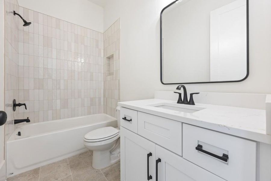 Furnished interior view inside a new home in , Madison (Image 10).