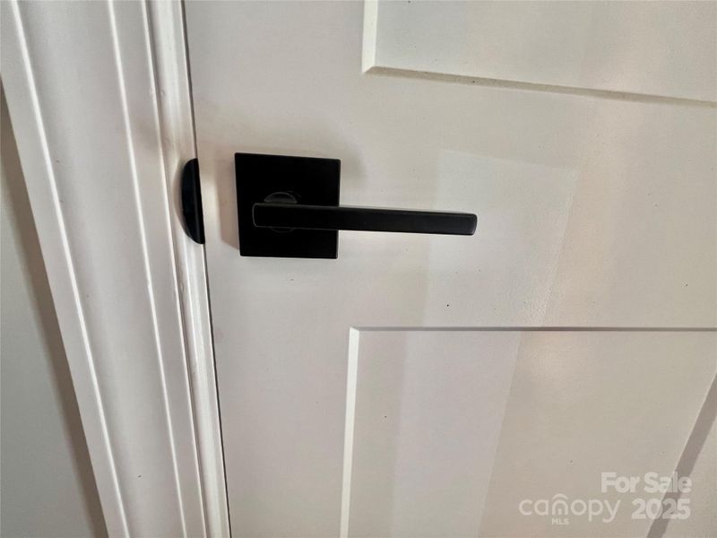 Hardware for the interior doors