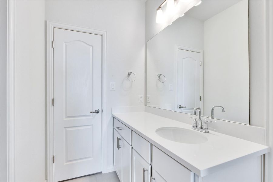 Bathroom with vanity Bathroom with vanity