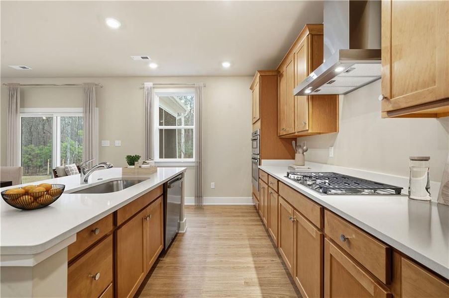 Furnished interior view inside a new home in Rhodes Glen, Lawrenceville (Image 12).
