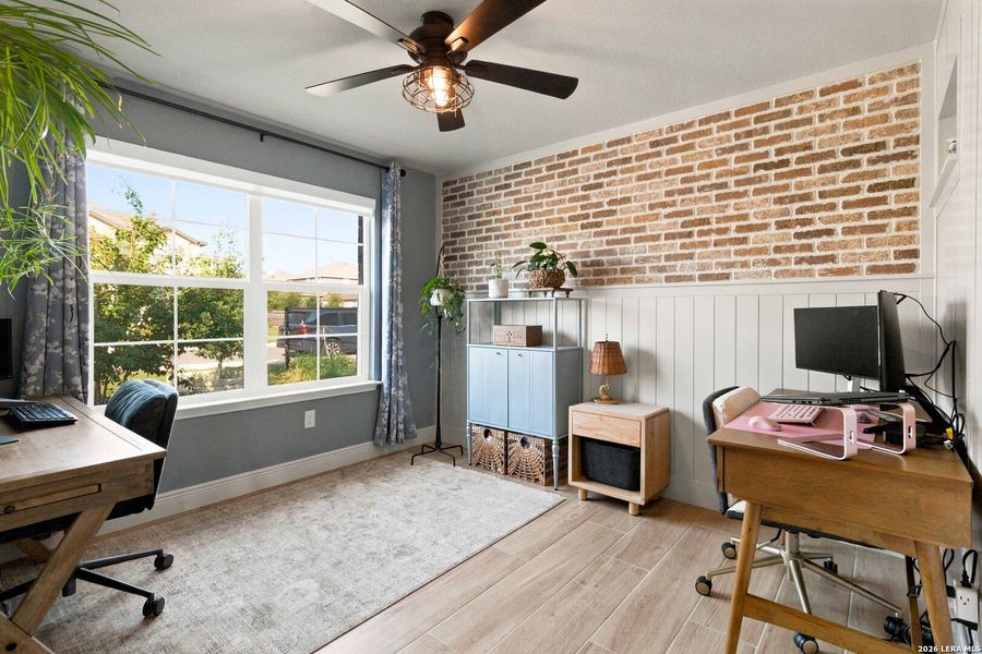Furnished interior view inside a new home in Copper Canyon, Bulverde (Image 38).