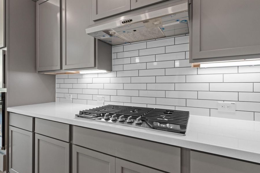 Close-up of interior finishes inside a home in Coastal Point, League City (Image 12).