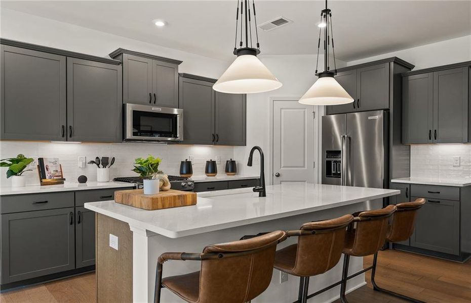 Furnished interior view inside a new home in Berkeley Mill, Cumming (Image 13).