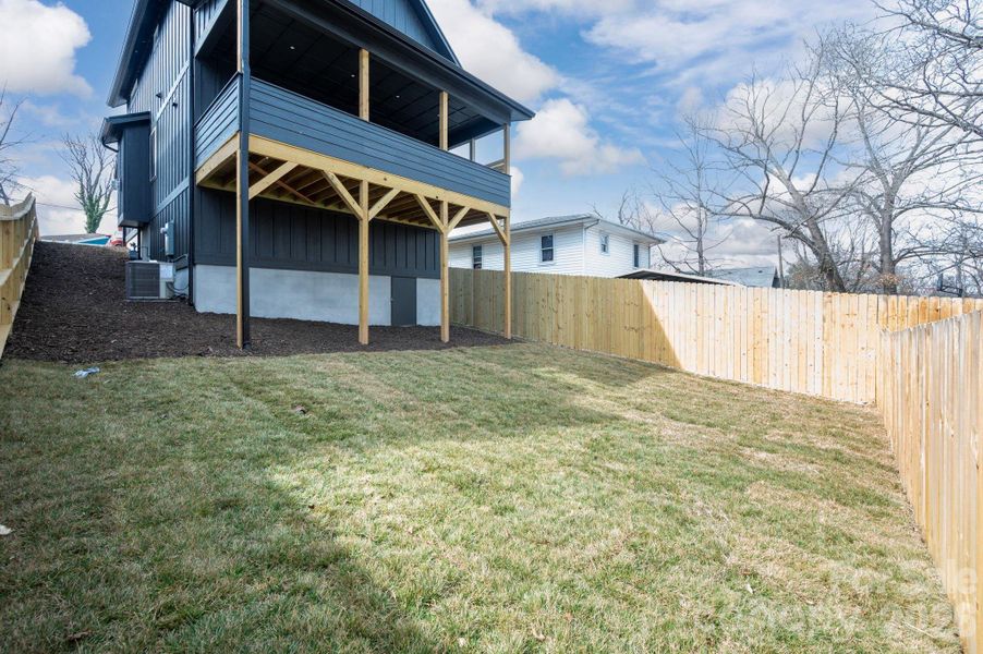 Fenced Yard for Play