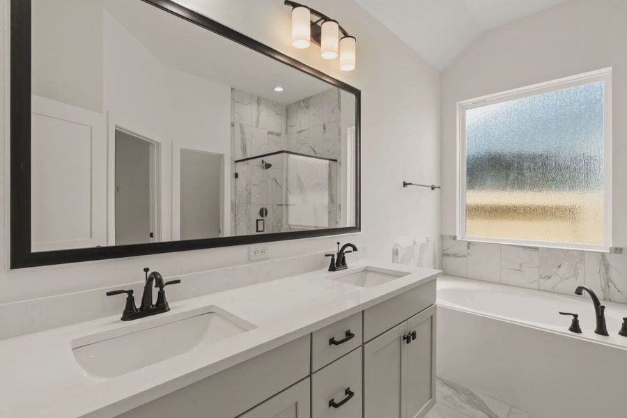 Furnished interior view inside a new home in Evergreen, Fulshear (Image 5).
