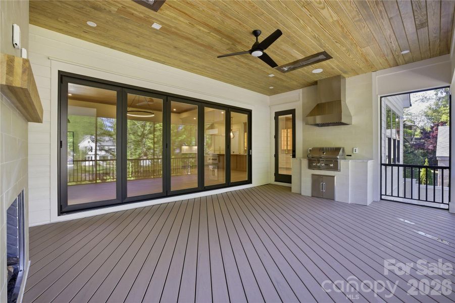 Exterior details and patio area of a home in , Charlotte (Image 4).
