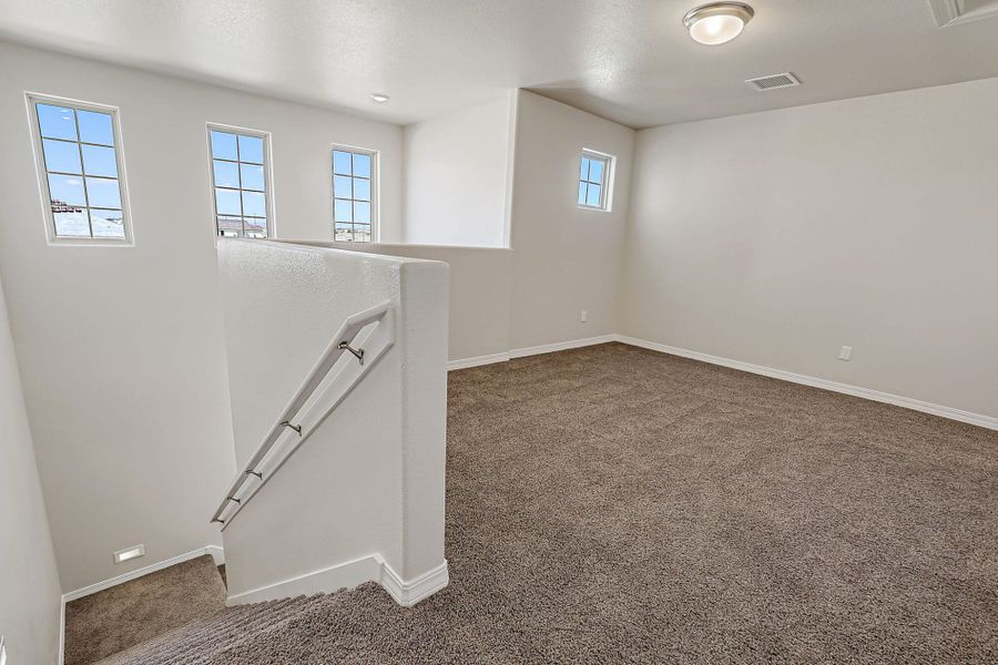 Representative unfurnished interior of a home built from the Sinatra by View Homes in Desert Springs | Enchanted Series, El Paso (Image 27).