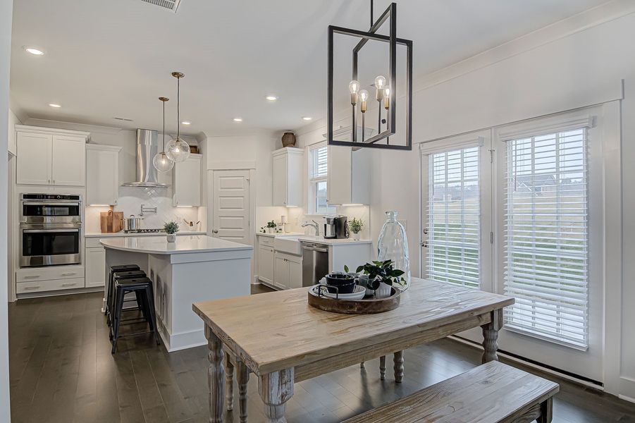 Furnished interior view inside a new home in Hanes Lake, Winston-Salem (Image 13). Furnished interior view inside a new home in Hanes Lake, Winston-Salem (Image 13).