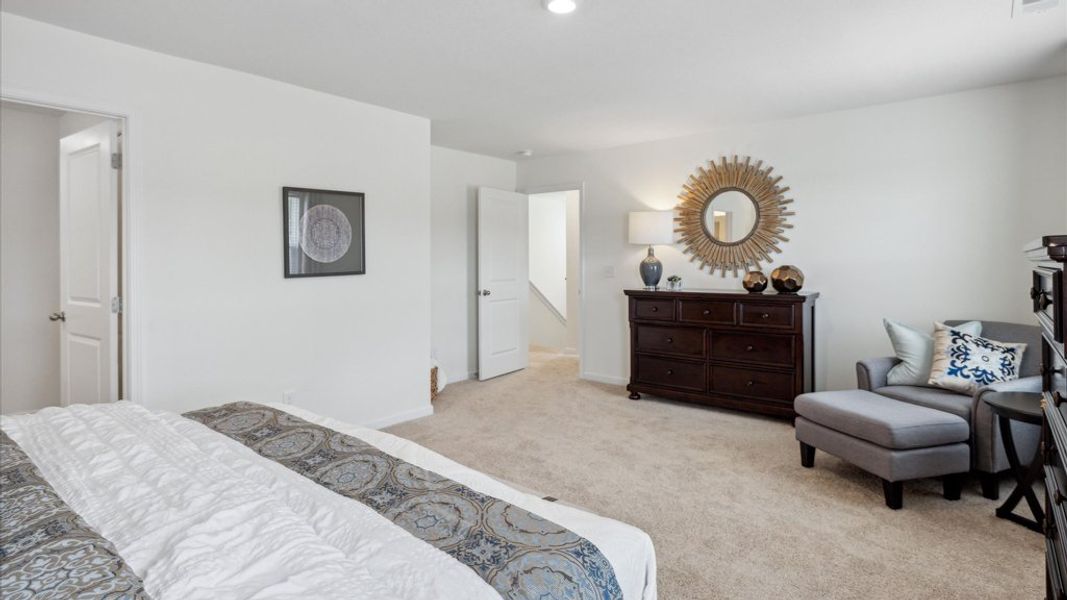 Furnished interior view inside a new home in Belhaven, Knoxville (Image 13).