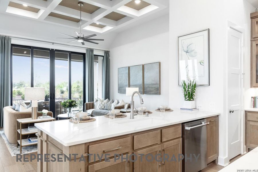 Furnished interior view inside a new home in Mayfair, New Braunfels (Image 20). Furnished interior view inside a new home in Mayfair, New Braunfels (Image 20).