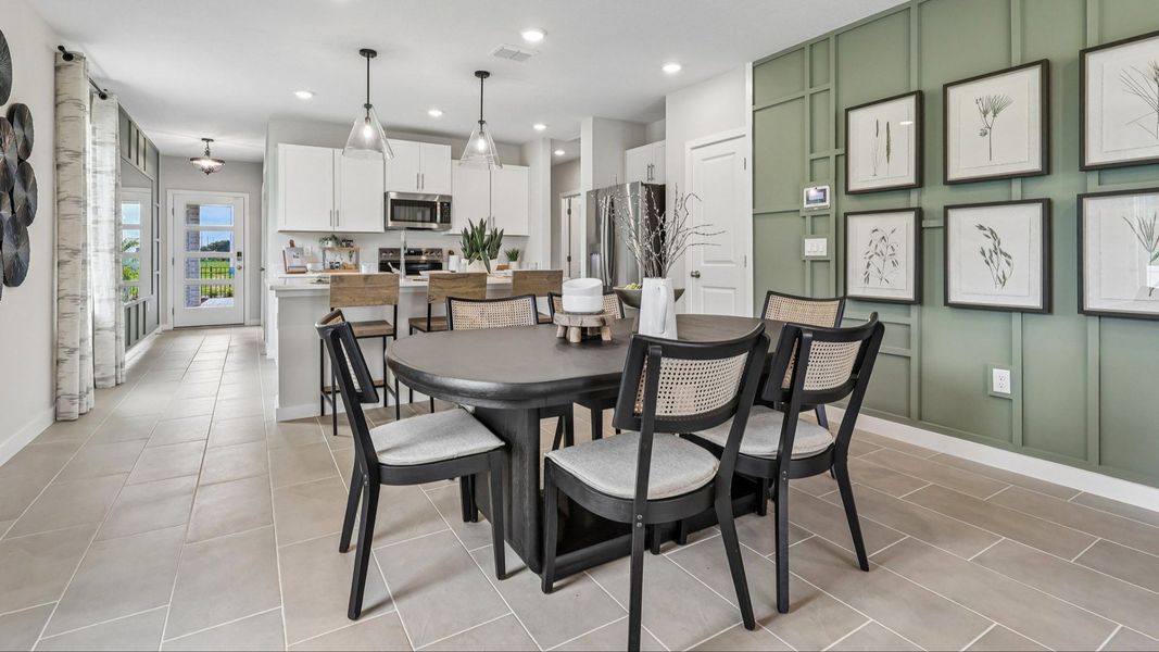 Flagler Floor Plan Open Concept Dining Area and Kitchen Flagler Floor Plan Open Concept Dining Area and Kitchen