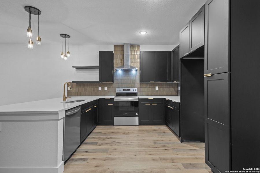 Furnished interior view inside a new home in , San Antonio (Image 18).