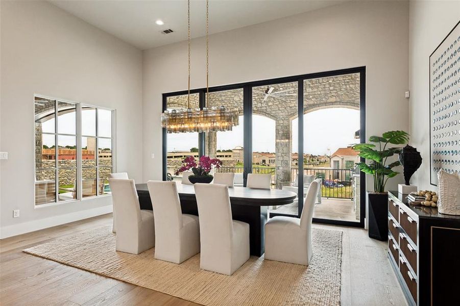Furnished interior view inside a new home in , Westlake (Image 12).