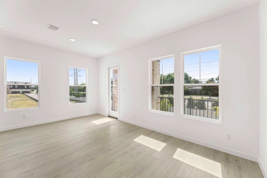 Open Living-Dining Room