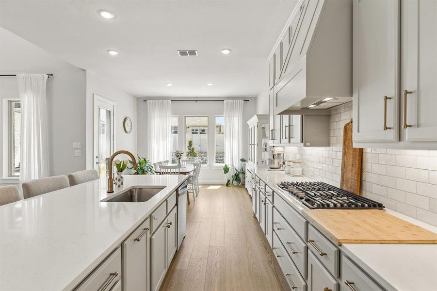Furnished interior view inside a new home in , McKinney (Image 16).