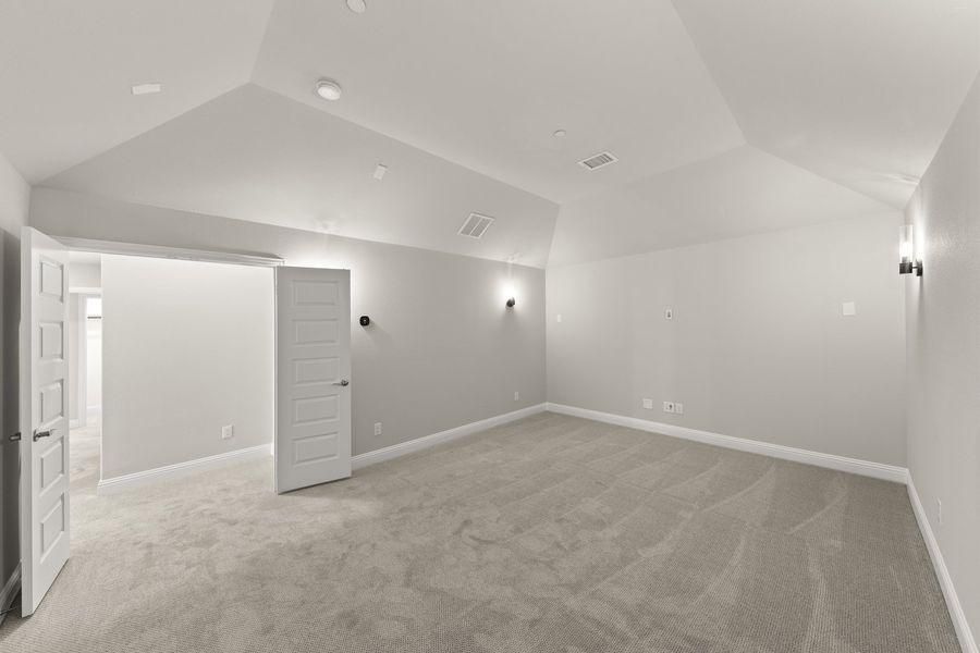 Spacious, unfurnished interior of a new home in Providence Cove, McKinney (Image 27). Spacious, unfurnished interior of a new home in Providence Cove, McKinney (Image 27).