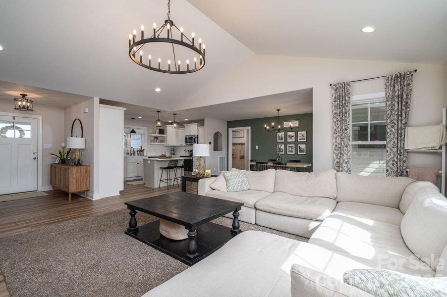 Furnished interior view inside a new home in , Lincolnton (Image 12).