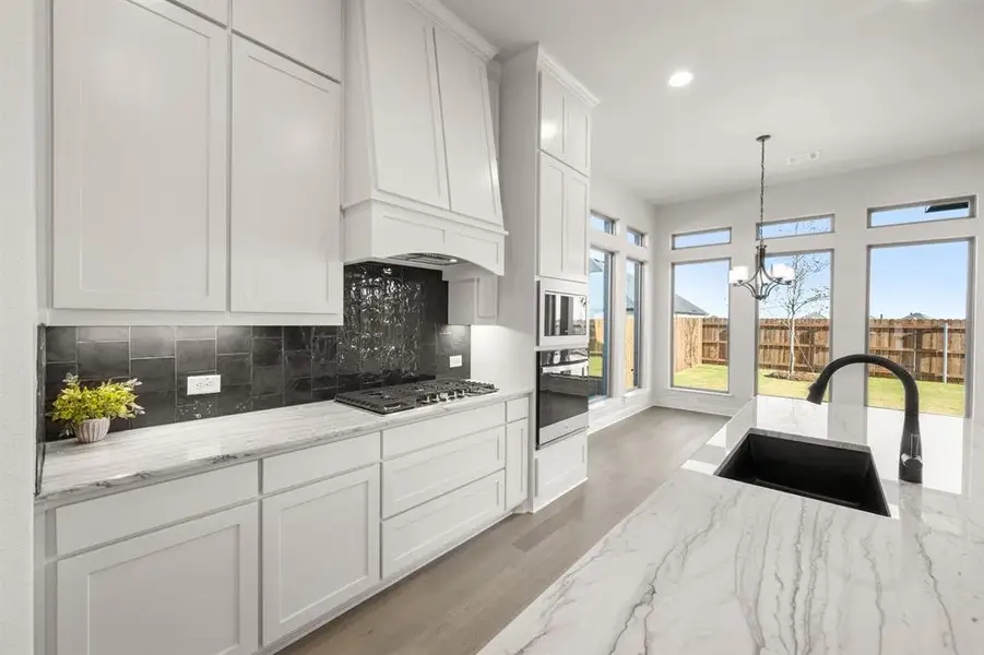 Furnished interior view inside a new home in Somerset - Phase 5, Mansfield (Image 5). Furnished interior view inside a new home in Somerset - Phase 5, Mansfield (Image 5).