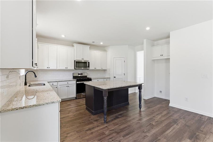 Furnished interior view inside a new home in The Overlook at Factory Shoals, Mableton (Image 15).