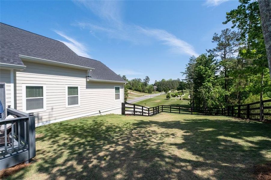 Exterior details and patio area of a home in , Canton (Image 29).