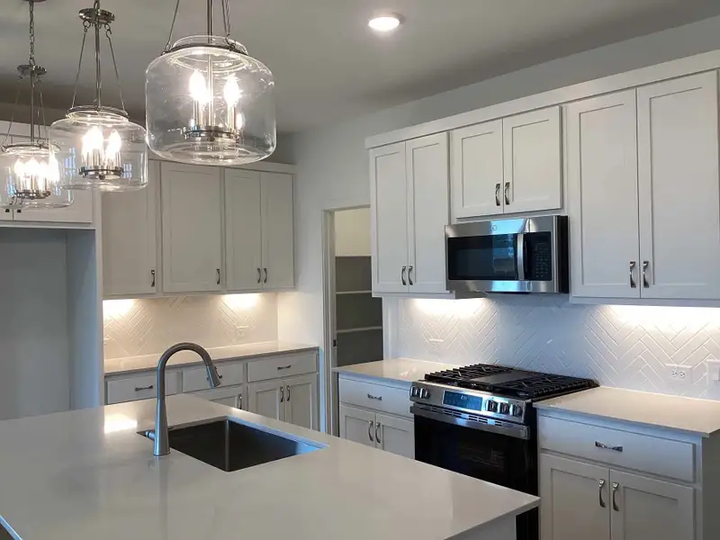 Kitchen Construction Progress featuring the Timeless Collection