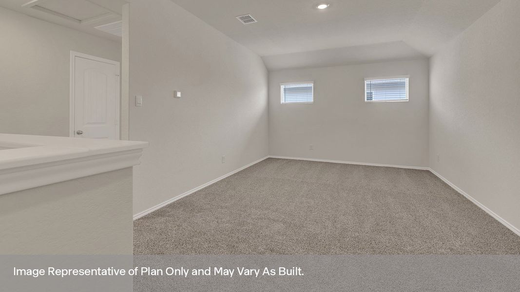 Spacious, unfurnished interior of a new home in Arroyo Ranch, Seguin (Image 25). Spacious, unfurnished interior of a new home in Arroyo Ranch, Seguin (Image 25).