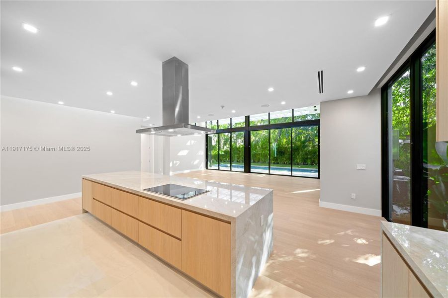 Furnished interior view inside a new home in , Biscayne Park (Image 6). Furnished interior view inside a new home in , Biscayne Park (Image 6).