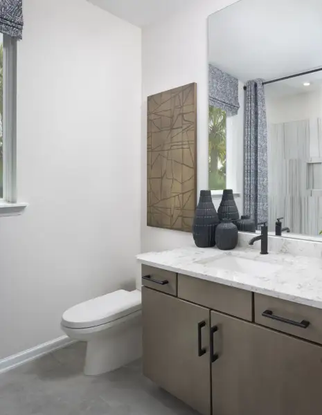 Furnished interior view inside a new home in RiverTown, St. Johns (Image 13).