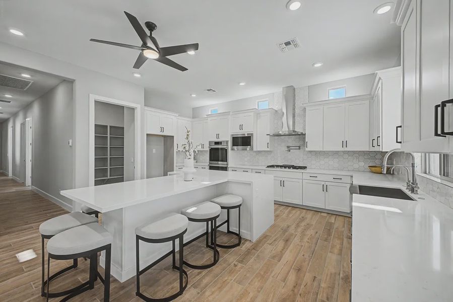Furnished interior view inside a new home in Bellero Estates, Queen Creek (Image 11).