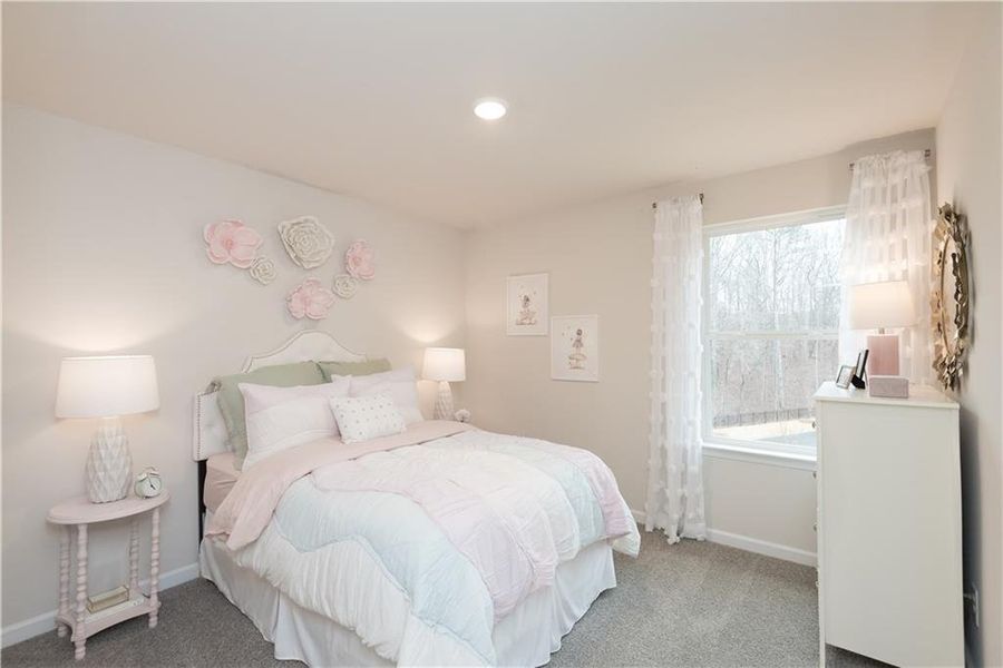 Furnished interior view inside a new home in Westmont Preserve, Powder Springs (Image 12).