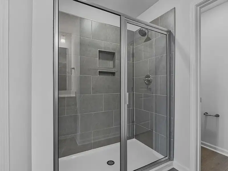 Close-up of interior finishes inside a home in Percival Village, Columbia (Image 7).