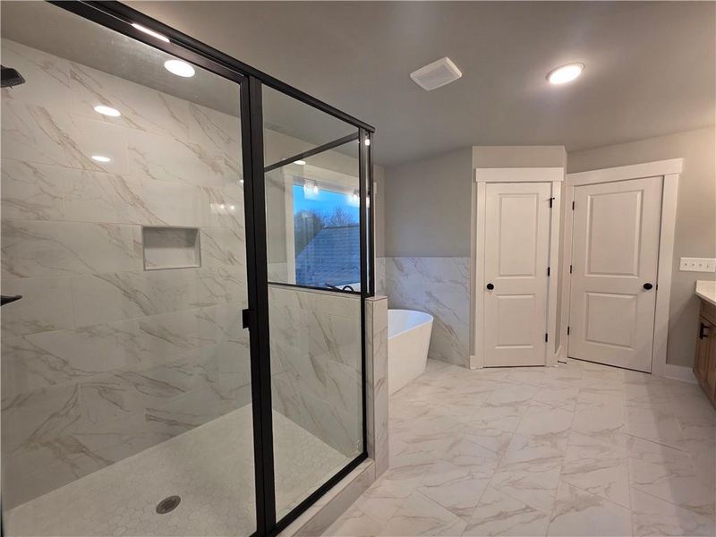 Furnished interior view inside a new home in , Statham (Image 10).