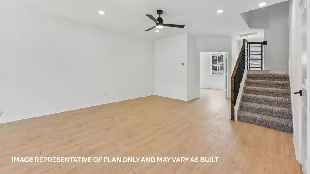 Spacious, unfurnished interior of a new home in Avery Centre, Round Rock (Image 20). Spacious, unfurnished interior of a new home in Avery Centre, Round Rock (Image 20).
