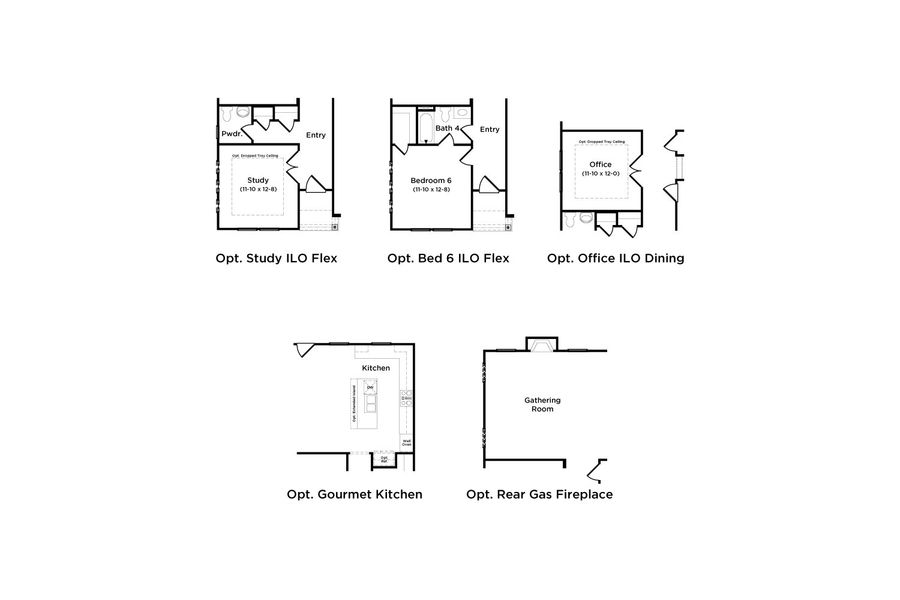 2D floor plan layout of this home in Riley Farms, Rockvale, TN (Image 6).