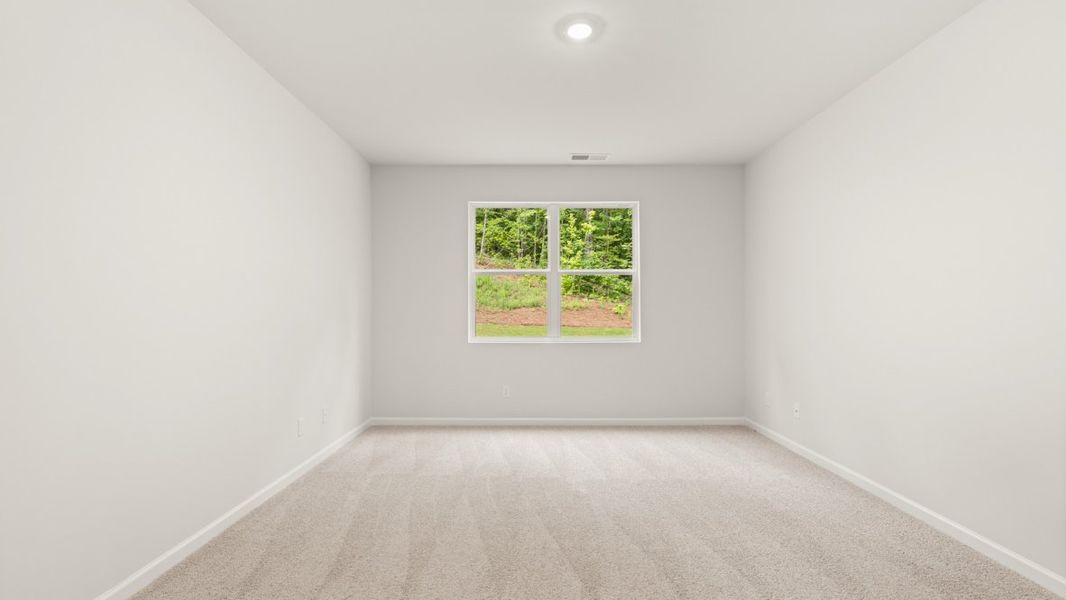 Representative unfurnished interior of a home built from the Elle by D.R. Horton in South Wind, South Fulton (Image 21). Representative unfurnished interior of a home built from the Elle by D.R. Horton in South Wind, South Fulton (Image 21).