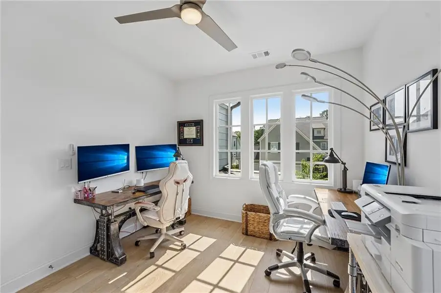 Furnished interior view inside a new home in Lakeside at River Green, Canton (Image 10).
