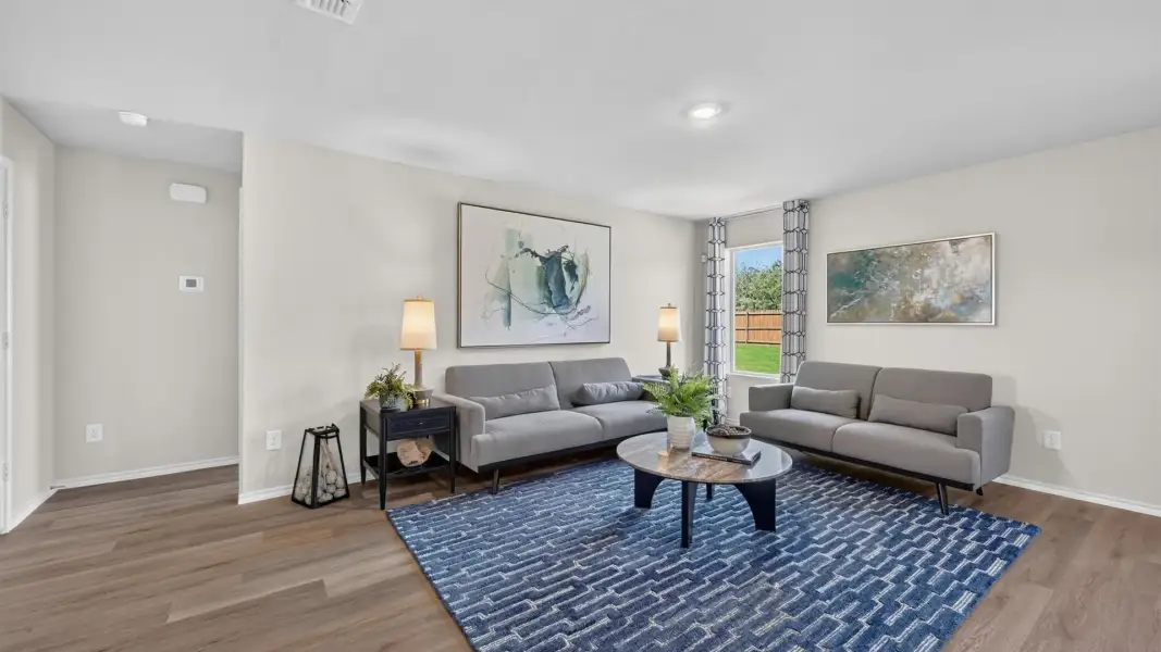 Furnished interior view inside a new home in Sunnycreek, Crowley (Image 11).