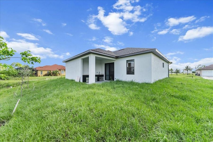 Exterior details and patio area of a home in , Cape Coral (Image 3).