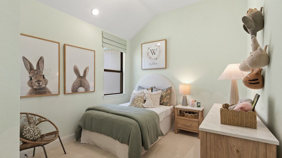 Representative furnished interior of a home built from the Oleander by Brightland Homes in Sunterra, Katy (Image 16).