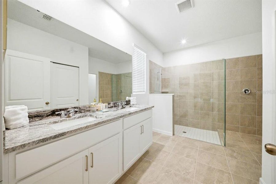 Furnished interior view inside a new home in Solara Resort, Kissimmee (Image 23).