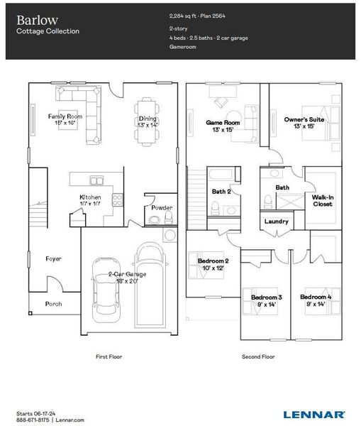 2D floor plan layout of this home in The Grand Prairie: Cottage Collection, Hockley, TX (Image 3). 2D floor plan layout of this home in The Grand Prairie: Cottage Collection, Hockley, TX (Image 3).