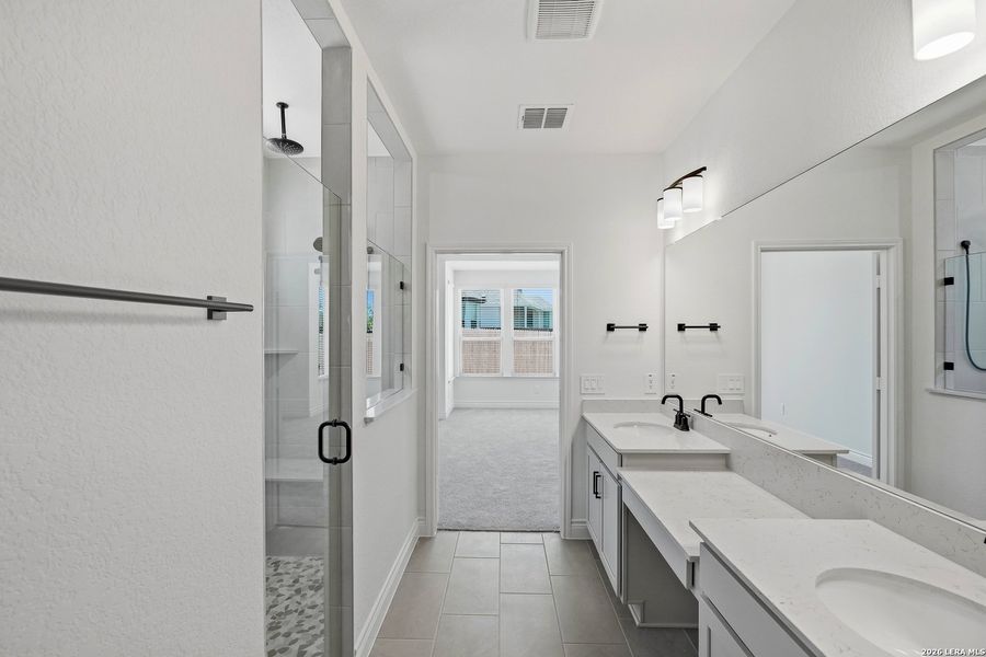 Furnished interior view inside a new home in Bison Ridge, San Antonio (Image 13).