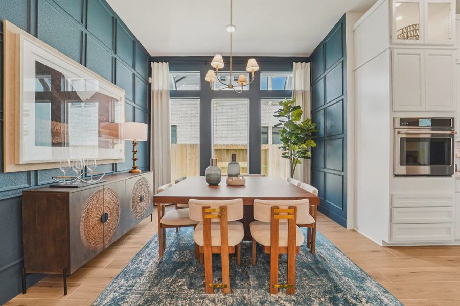 Furnished interior view inside a new home in Wildrye, Waller (Image 6).