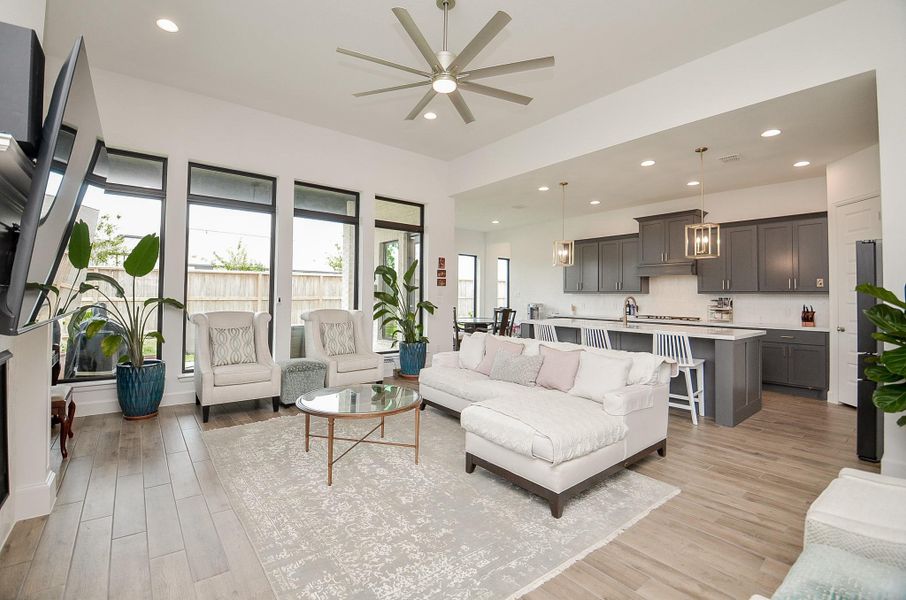 Furnished interior view inside a new home in Escondido, Magnolia (Image 32).