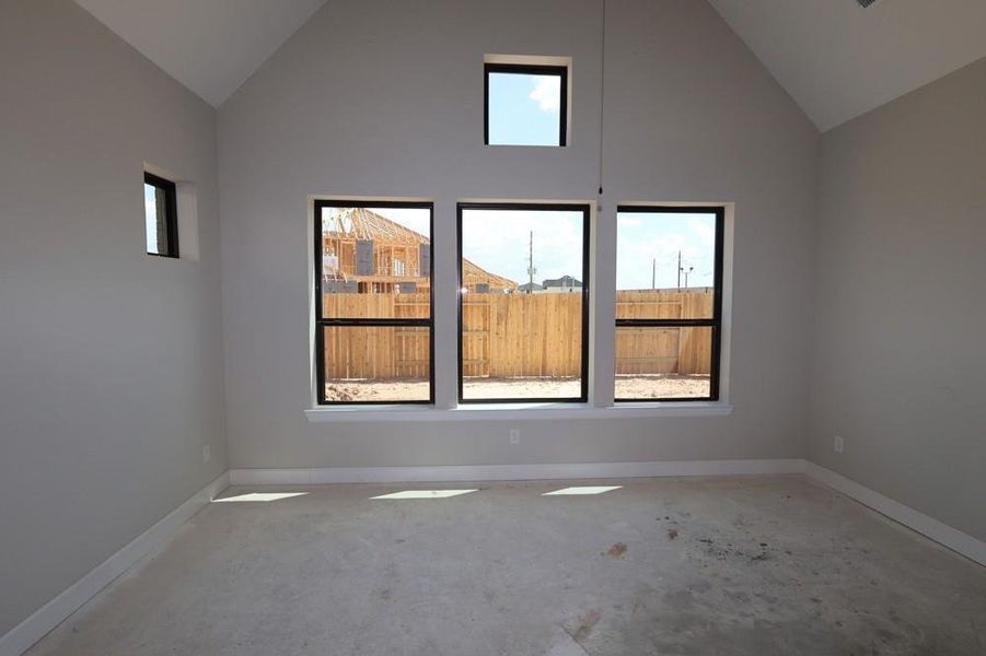 Spacious, unfurnished interior of a new home in Grange 45' Homesites, Katy (Image 23).