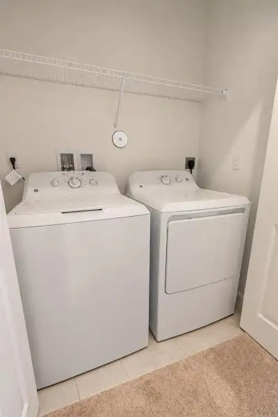 Laundry closet