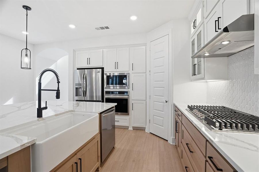 Furnished interior view inside a new home in Karis, Crowley (Image 10).