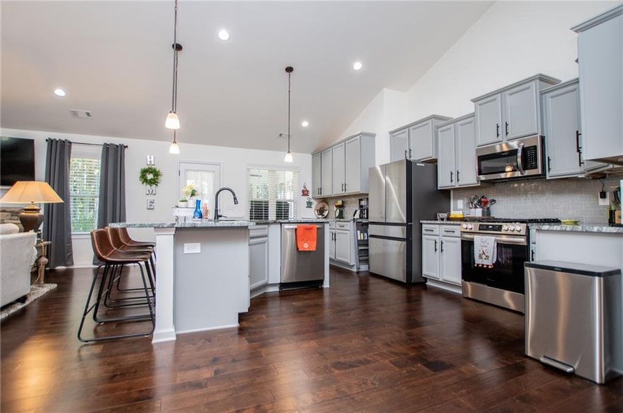 Furnished interior view inside a new home in , Villa Rica (Image 57). Furnished interior view inside a new home in , Villa Rica (Image 57).