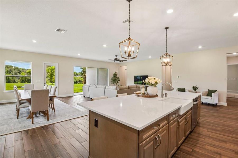 Furnished interior view inside a new home in , Odessa (Image 12).