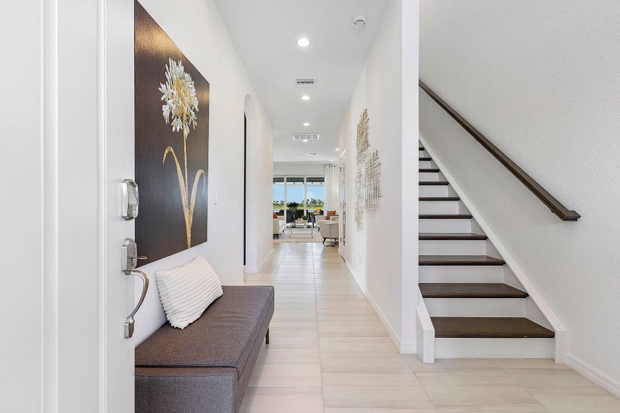 Furnished interior view inside a new home in The Sanctuary – Coastal Collection, Punta Gorda (Image 5).